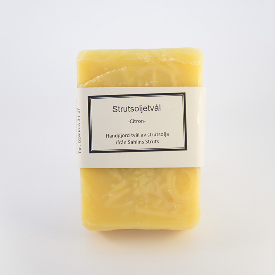 Strutsoljatvål citron